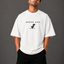 Zellee "Error 404" Pixel-Stitch Relaxed Fit Oversized T-Shirt