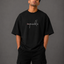 Zellee "Mindset" Oversized Embroidered Relaxed Fit T-Shirt