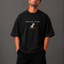 Zellee "Error 404" Pixel-Stitch Relaxed Fit Oversized T-Shirt