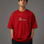 Zellee "Bee Happy" Line-Stitch Relaxed Fit Oversized T-Shirt