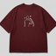 Zellee "Line-Stitch Love Edition" Heavyweight Oversized Relaxed Fit T-Shirt