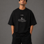 Zellee "I'm Fine" Line-Stitch Relaxed Fit Oversized T-Shirt