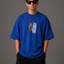 Zellee "Vibe Check" High-Density Embroidered Relaxed Fit Oversized T-Shirt