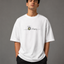 Zellee "Bee Happy" Line-Stitch Relaxed Fit Oversized T-Shirt