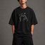 Zellee "Line-Stitch Love Edition" Heavyweight Oversized Relaxed Fit T-Shirt