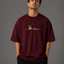 Zellee "Bee Happy" Line-Stitch Relaxed Fit Oversized T-Shirt