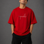 Zellee "Mindset" Oversized Embroidered Relaxed Fit T-Shirt