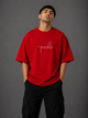 Zellee "Mindset" Oversized Embroidered Relaxed Fit T-Shirt