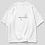 Zellee "Mindset" Oversized Embroidered Relaxed Fit T-Shirt