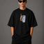 Zellee "Vibe Check" High-Density Embroidered Relaxed Fit Oversized T-Shirt