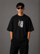 Zellee "Vibe Check" High-Density Embroidered Relaxed Fit Oversized T-Shirt