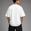 Zellee "Aesthetic Heart" High-Density Embroidered Oversized Relaxed Fit T-Shirt