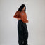 Zellee 'Just Play It Out' Premium Oversized Tee – Rust Terracotta