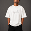 Zellee "Mindset" Oversized Embroidered Relaxed Fit T-Shirt
