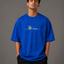 Zellee "Bee Happy" Line-Stitch Relaxed Fit Oversized T-Shirt
