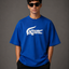 Zellee "Croc Silhouette" limited edition Embroidered Oversized Relaxed Fit T-Shirt