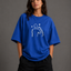 Zellee "Line-Stitch Love Edition" Heavyweight Oversized Relaxed Fit T-Shirt