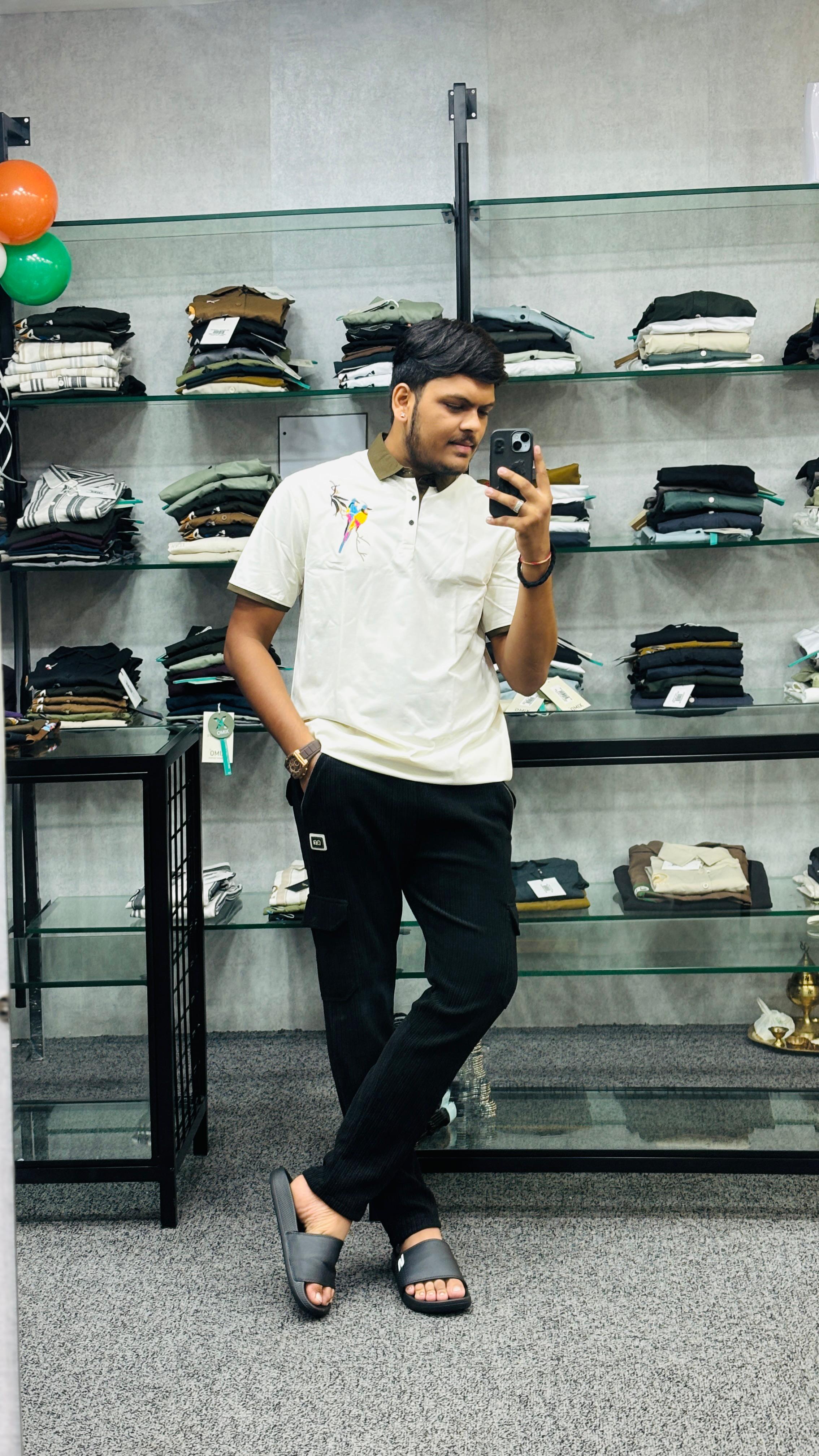 Zellee Premium Embroidery T-Shirt For Mens And Boys