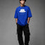 Zellee Minimalist Heisenberg Embroidered Oversized T-Shirt - Olive White