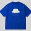 Zellee Minimalist Heisenberg Embroidered Oversized T-Shirt - Olive White