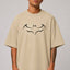 Zellee "Dark Knight" Edition Embroidered Oversized T-Shirt