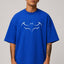 Zellee "Dark Knight" Edition Embroidered Oversized T-Shirt