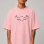 Zellee "Dark Knight" Edition Embroidered Oversized T-Shirt