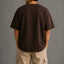 Zellee "Stitch-Art Tiger" Heavyweight Oversized Relaxed Fit T-Shirt
