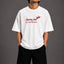Zellee "Go With The Flow" Sanskrit Embroidered Oversized Relaxed Fit T-Shirt