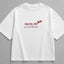 Zellee "Go With The Flow" Sanskrit Embroidered Oversized Relaxed Fit T-Shirt
