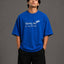 Zellee "Go With The Flow" Sanskrit Embroidered Oversized Relaxed Fit T-Shirt