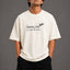 Zellee "Go With The Flow" Sanskrit Embroidered Oversized Relaxed Fit T-Shirt