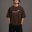Zellee "Go With The Flow" Sanskrit Embroidered Oversized Relaxed Fit T-Shirt