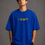 Zellee "The Four Corners" High-Density Embroidered Oversized Relaxed Fit T-Shirt