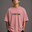 Zellee "The Four Corners" High-Density Embroidered Oversized Relaxed Fit T-Shirt