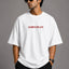 Zellee Minimalist "God's Plan" Embroidered Oversized T-Shirt
