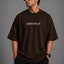 Zellee Minimalist "God's Plan" Embroidered Oversized T-Shirt