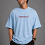 Zellee Minimalist "God's Plan" Embroidered Oversized T-Shirt