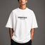 Zellee Men's "ESSENTIALS" High-Density Typographic Embroidered Relaxed Fit T-Shirt