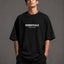 Zellee Men's "ESSENTIALS" High-Density Typographic Embroidered Relaxed Fit T-Shirt