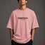 Zellee Men's "ESSENTIALS" High-Density Typographic Embroidered Relaxed Fit T-Shirt