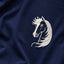 Zellee Minimalist "Equestrian Crest" Chest Embroidered Boxy Oversized Relaxed Fit T-Shirt
